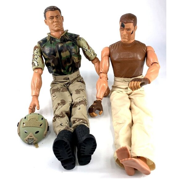 Hasbro GI Joe Extreme Action Figure 1996 Lot Of 2 - Picture 1 of 5